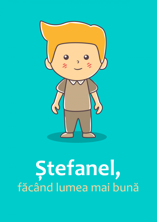 Ștefănel, făcând lumea mai bună
