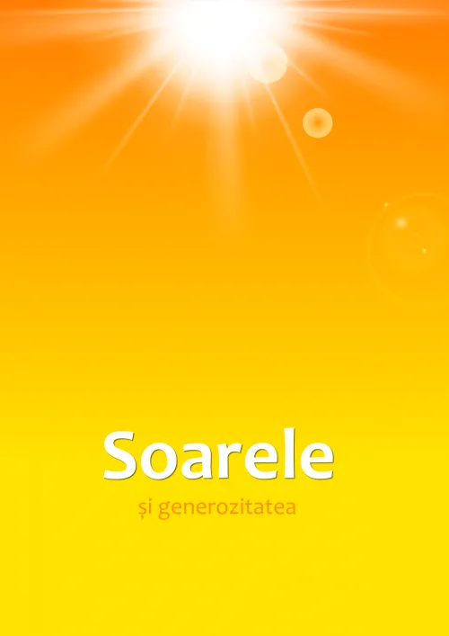 Soarele și generozitatea